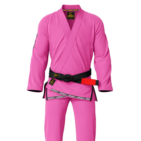 PINK FIGHTER BRAZILIAN JIU JITSU GI ( BJJ GI ) - Araku Sports